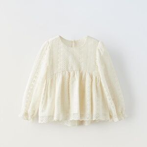 ZARA Romantic Blouse 12-18 Months